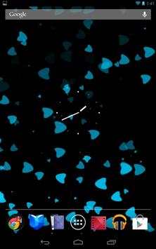 Bouncing Particles LWP Free 6 تصوير الشاشة