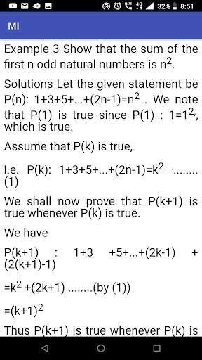 Mathematical Induction screenshot 5