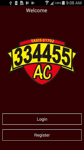 334455 AC Taxis Cab App screenshot 1