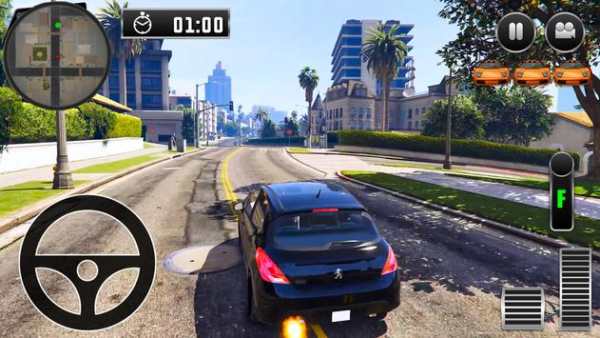 Driving Suv Peugeot Car Simulator screenshot 3