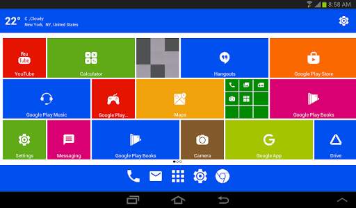 Win 10 metro launcher pro theme screenshot 9