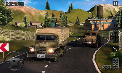 Army Cargo Transport Truck Sim screenshot 7