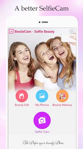 BestieCam - Beauty Makeover screenshot 1