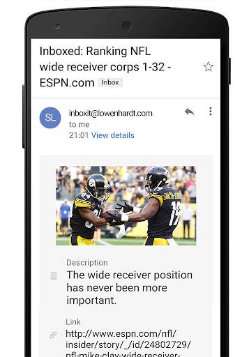 InboxIt - Share to mail screenshot 2