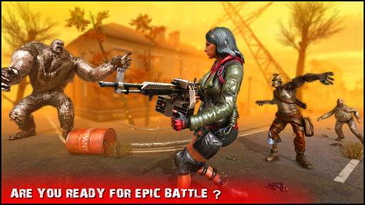 kelangsungan hidup VS zombie : pertempuran zombie screenshot 3
