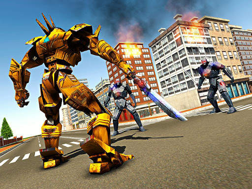 Futuristic Robots War Hero 3D screenshot 6