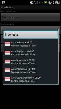 World Clock screenshot 3