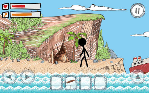 Stickman Craft Survival Simulator screenshot 1