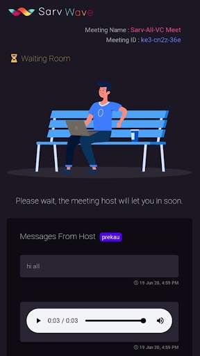Sarv Wave - Free Video Conferencing screenshot 6