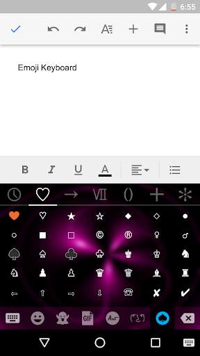 Neon Light Emoji Gif Keyboard Wallpaper screenshot 7