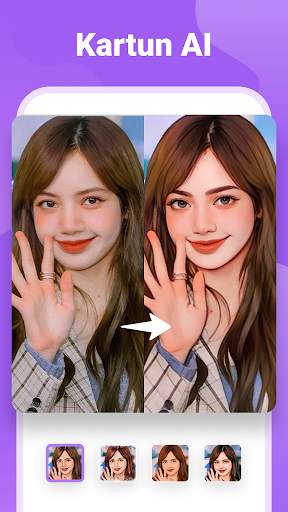iFace: Editor Foto Kartun AI screenshot 2