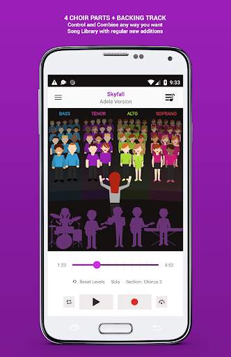 Choir Player screenshot 1