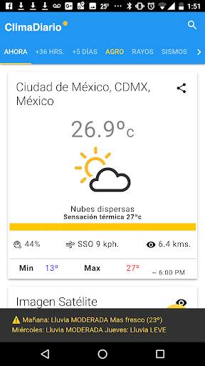 ClimaDiario - Your virtual weather station screenshot 2