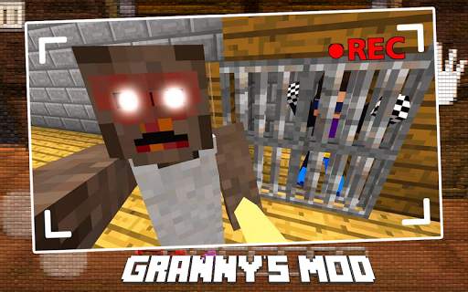 Idle Granny Mod for Minecraft PE 2021🎃 screenshot 1