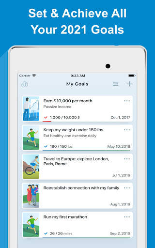 Goal Setting Tracker Planner screenshot 8