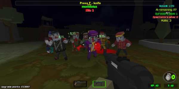 Pixel Gun Warfare 2 : Zombie Attack Multiplayer screenshot 1