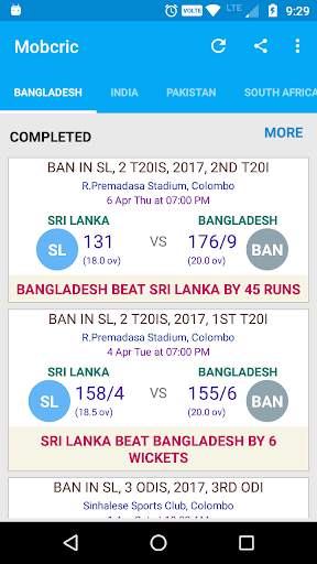 Mobcric - Cricket ODI 2017 screenshot 2