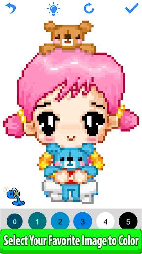 Pixly - Paint by Number,Pixel Art,Sandbox Coloring screenshot 8