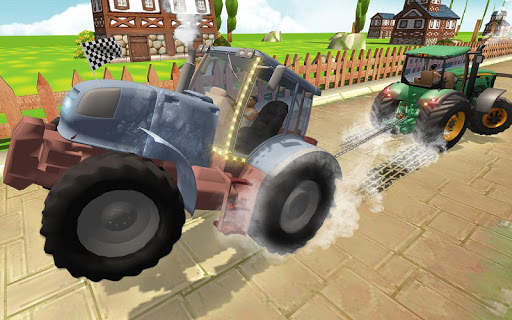Real Tractor Pull Match: Tractor Driving Sim 2019 screenshot 1
