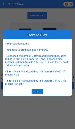 7 Up 7 Down - Play and Win Cash screenshot 5