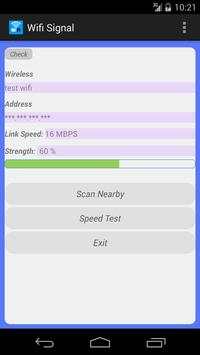 WiFi Signal Manager screenshot 1