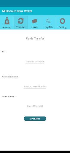 Fake Money - (Transfer App) स्क्रीनशॉट 1