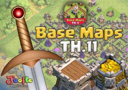 Base Maps TH11 COC screenshot 1