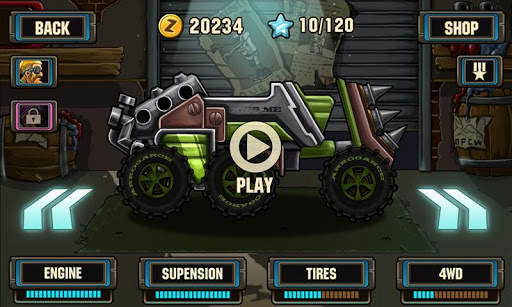 Zombie Road Racing screenshot 3