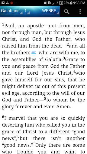 World English Bible British Edition(WEBBE) screenshot 13