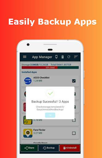App Backup - Apk Extractor and Share via Bluetooth скриншот 6