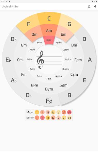 Circle of Fifths [Free, No ads] screenshot 7