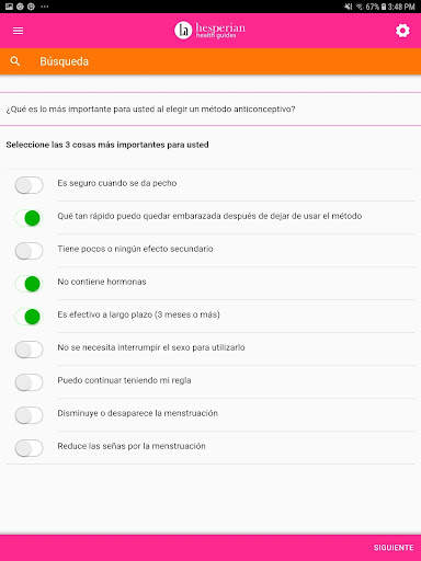 Anticonceptivos screenshot 13