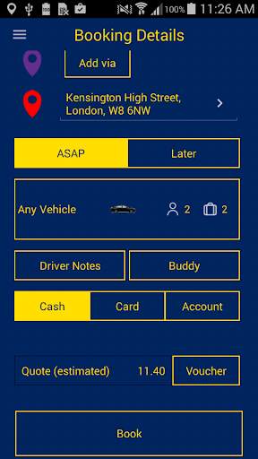 Parker Car Service screenshot 3