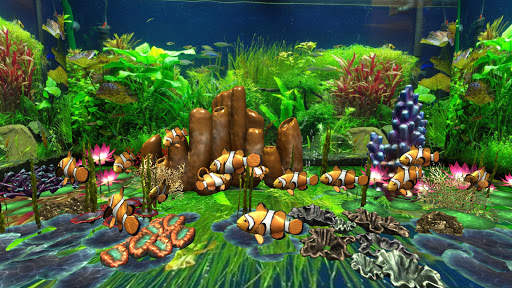 3D Ocean Fish Live Wallpaper Pro screenshot 1