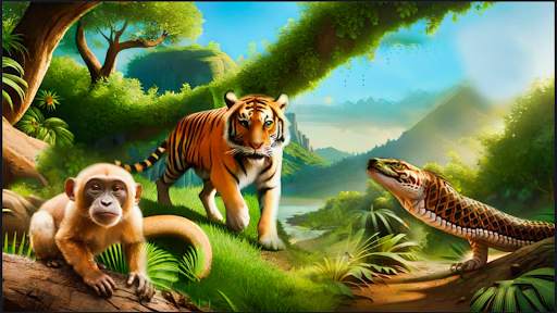 Angry Wild Tiger Game 2023 screenshot 3