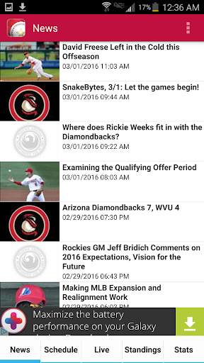 Arizona Baseball Diamondbacks Edition screenshot 1