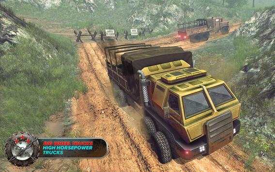 Off-Road Trucker Muddy Driving screenshot 1