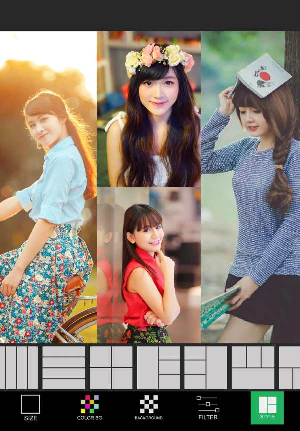 Camera Grid Collage скриншот 3