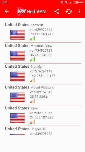 Red VPN - Unlimited Lifetime VPN screenshot 3