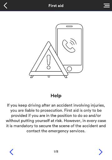 stop&go Road Safety App screenshot 12