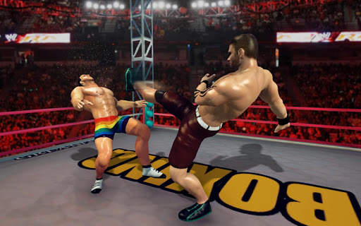 Royal Wrestling Cage: Sumo Fighting Game screenshot 1