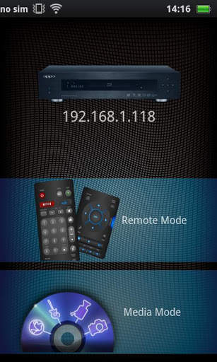 Media Control for OPPO BDP-9x screenshot 1