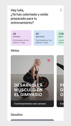 Fit With Iulia - Fitness App screenshot 1