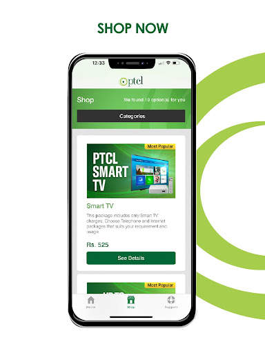 PTCLTouch: Pay Bills Online screenshot 1