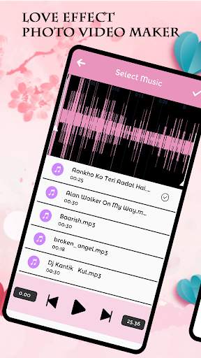Romantic Love Photo Video Maker screenshot 5