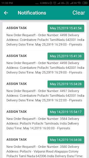 FLYER Eats: DRIVER APP screenshot 5
