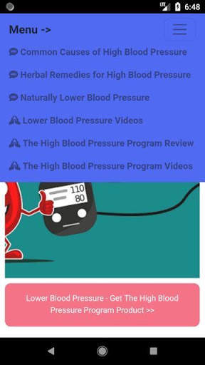 Lower Blood Pressure App Free Download screenshot 2