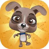 Dog Jump Game Brain Challenge logo