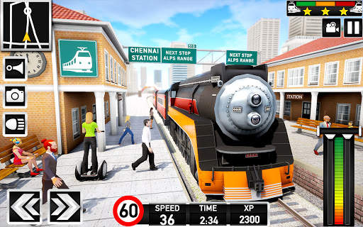 Real Train Simulator 3D - Railway Train Games 2021 screenshot 5