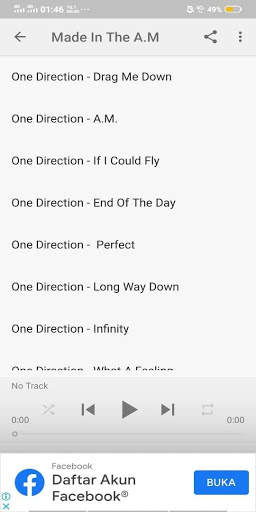 Best Songs Of One Direction screenshot 2
